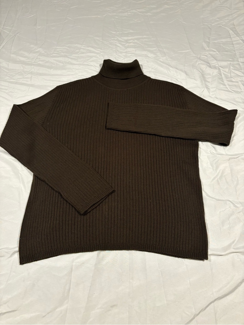 Olsen Europe Wool Blend Turtleneck Sweater Size Medium
